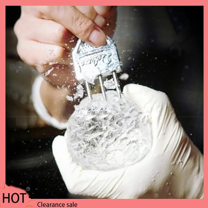 A88Z 5X Ice Pick - Sturdy Ice Chipper With Solid Wood Handle, 304 Stainless Steel Three Pronged Ice Crusher
A88Z 5X Ice Pick - Sturdy Ice Chipper With Solid Wood Handle, 304 Stainless Steel Three Pronged Ice Crusher