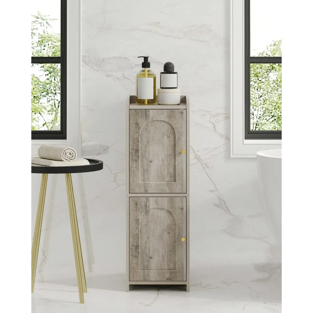 Bathroom Storage Cabinet, Corner Floor Cabinet With 2 Doors And Adjustable Shelf, Narrow Toilet Paper Cabinet, Bathroom Organiz
Bathroom Storage Cabinet, Corner Floor Cabinet With 2 Doors And Adjustable Shelf, Narrow Toilet Paper Cabinet, Bathroom Organiz