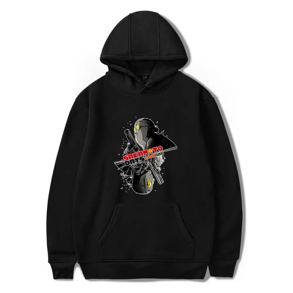 Sakamoto Days Anime hooded Long sleeves pullover men and women hooded sportswear fashionable streetwear
Sakamoto Days Anime hooded Long sleeves pullover men and women hooded sportswear fashionable streetwear