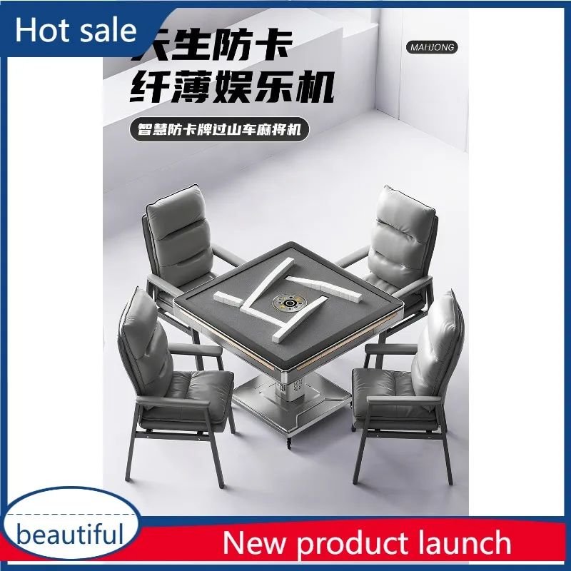 A51 Полностью автоматическая бесшумная складная американская горка с бесплатной картой, бытовой автоматический стол для маджонга, специальная шахматная и карточная комната
A51 Полностью автоматическая бесшумная складная американская горка с бесплатной картой, бытовой автоматический стол для маджонга, специальная шахматная и карточная комната