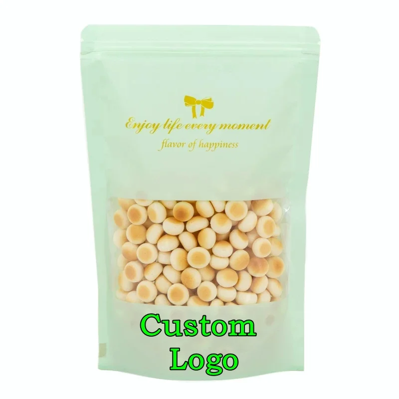 100PCS Stand-up Plastic Window Ziplock Packaging Bag DIY Cocoa Matcha Tea Candy Coffee Snack Sugar Gift Storage Pouches
100PCS Stand-up Plastic Window Ziplock Packaging Bag DIY Cocoa Matcha Tea Candy Coffee Snack Sugar Gift Storage Pouches