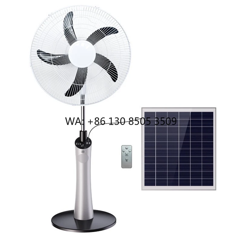 Outdoor Camping 16 Inch 5 Blades 6 Gears Multi-Interface Rechargeable Battery Electric Solar Standing Fan
Outdoor Camping 16 Inch 5 Blades 6 Gears Multi-Interface Rechargeable Battery Electric Solar Standing Fan