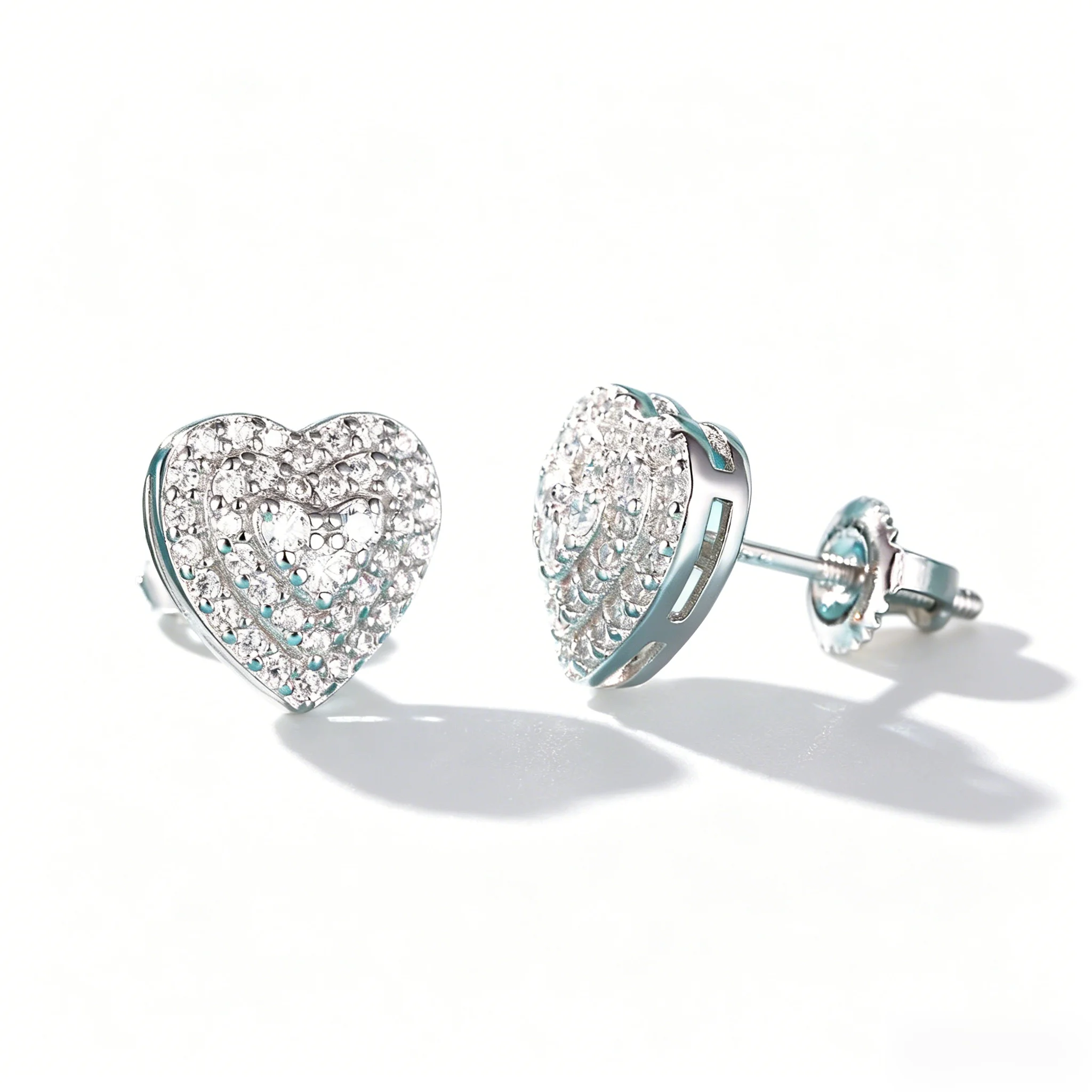 Heart Stud Earring 0.46ct Moissanite Earring for Women with Gra Certificate Elegant Woman's Earrings New 2024
Heart Stud Earring 0.46ct Moissanite Earring for Women with Gra Certificate Elegant Woman's Earrings New 2024