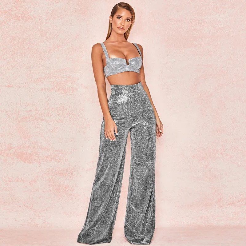 Streetwear Women Pants Wide Leg Loose Pants High Waist Vintage Bright Silk Casual Pants Bling Bling 2022 Full LengthTrousers
Streetwear Women Pants Wide Leg Loose Pants High Waist Vintage Bright Silk Casual Pants Bling Bling 2022 Full LengthTrousers