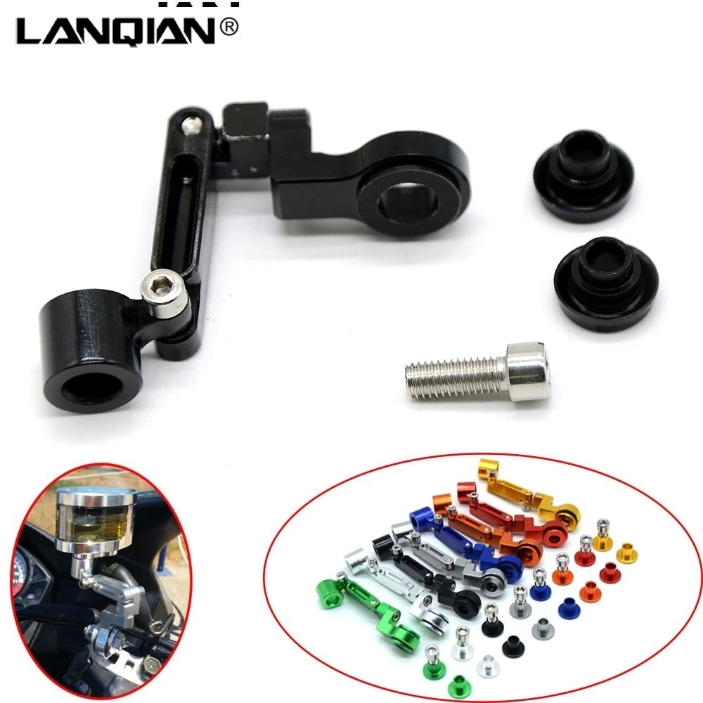 CNC Motorcycle Front Brake Fluid Reservoir bracket Clutch Tank Oil Fluid Cup Support For BMW F800GS R1200GS S1000 S1000RR F800ST
CNC Motorcycle Front Brake Fluid Reservoir bracket Clutch Tank Oil Fluid Cup Support For BMW F800GS R1200GS S1000 S1000RR F800ST