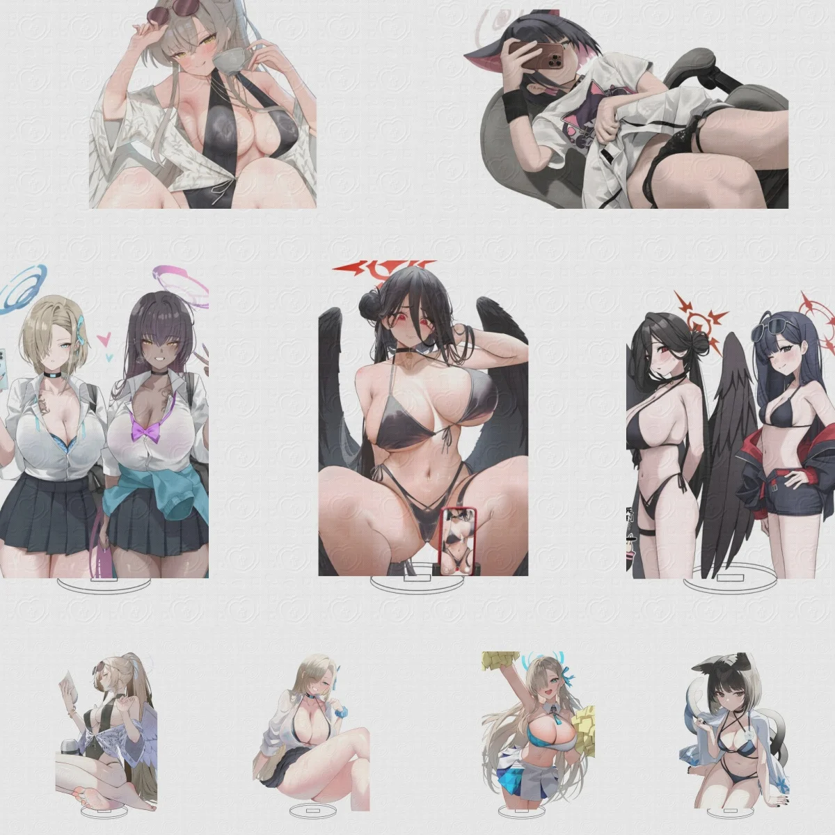 15CM Charm game hot Blue Archive Acrylic Stand Model Cosplay Characters Ornament Accessories Good Collection Christmas Gifts
15CM Charm game hot Blue Archive Acrylic Stand Model Cosplay Characters Ornament Accessories Good Collection Christmas Gifts