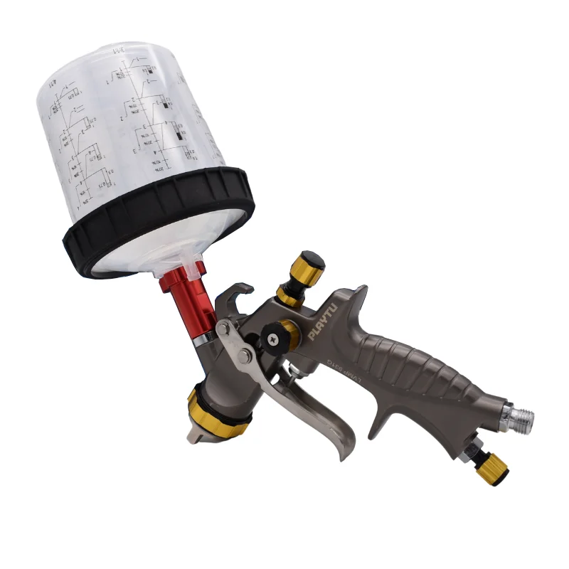LVMP Spray Paint Gun,Gravity Spray Gun 1.3mm Stainless steel nozzle 600CC cup,Professional car paint spray gun
LVMP Spray Paint Gun,Gravity Spray Gun 1.3mm Stainless steel nozzle 600CC cup,Professional car paint spray gun