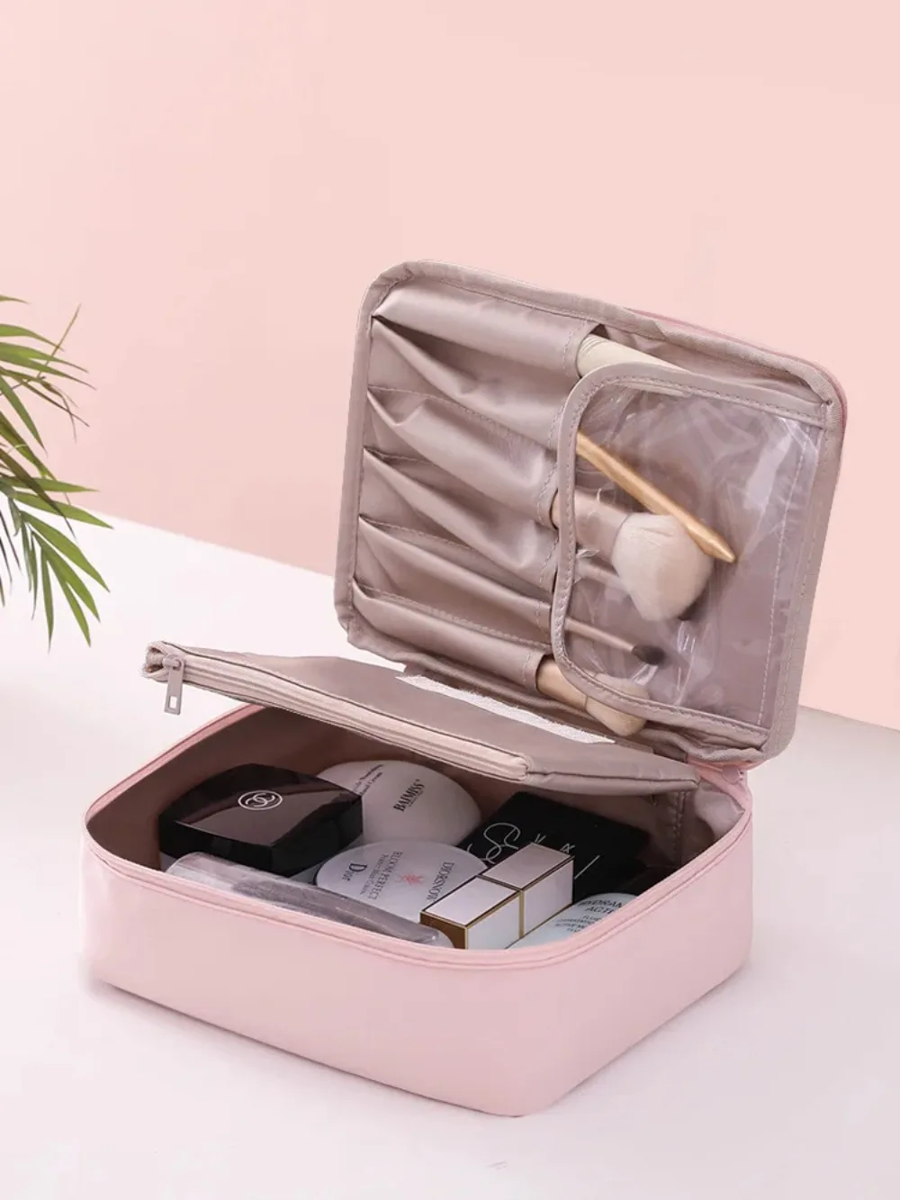 Ladies' three-dimensional makeup storage bag, portable makeup bag, high appearance index, large capacity travel grooming bag
Ladies' three-dimensional makeup storage bag, portable makeup bag, high appearance index, large capacity travel grooming bag