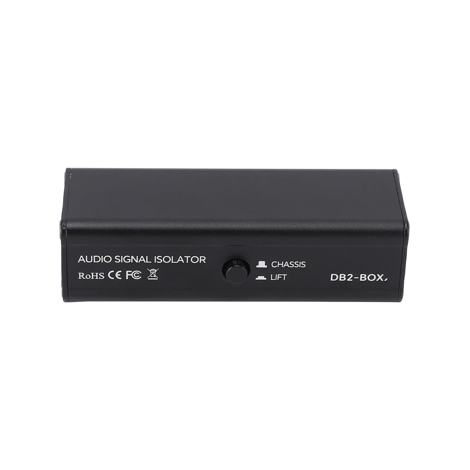 Sound Signal Isolator Eliminates Noise Ground Loop Hum for Microphone Mixer Amp 3.5mm Sound Interface Aluminum Alloy Body
Sound Signal Isolator Eliminates Noise Ground Loop Hum for Microphone Mixer Amp 3.5mm Sound Interface Aluminum Alloy Body