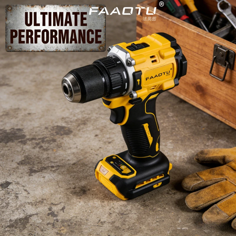 Бесщеточная ударная дрель-шуруповерт FAAOTU DCD805 20V MAX, многофункциональный ручной инструмент для аккумуляторов DeWalt
Бесщеточная ударная дрель-шуруповерт FAAOTU DCD805 20V MAX, многофункциональный ручной инструмент для аккумуляторов DeWalt
