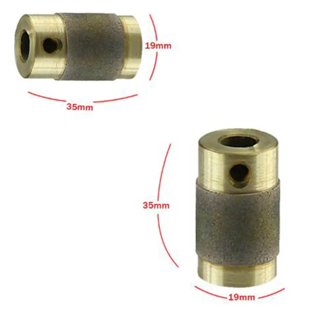Glass Grinding Wheel Golden Chrome Alloy Small Hole Grinder Head for Ceramic Stone Tile DIY Art Project Tool
Glass Grinding Wheel Golden Chrome Alloy Small Hole Grinder Head for Ceramic Stone Tile DIY Art Project Tool