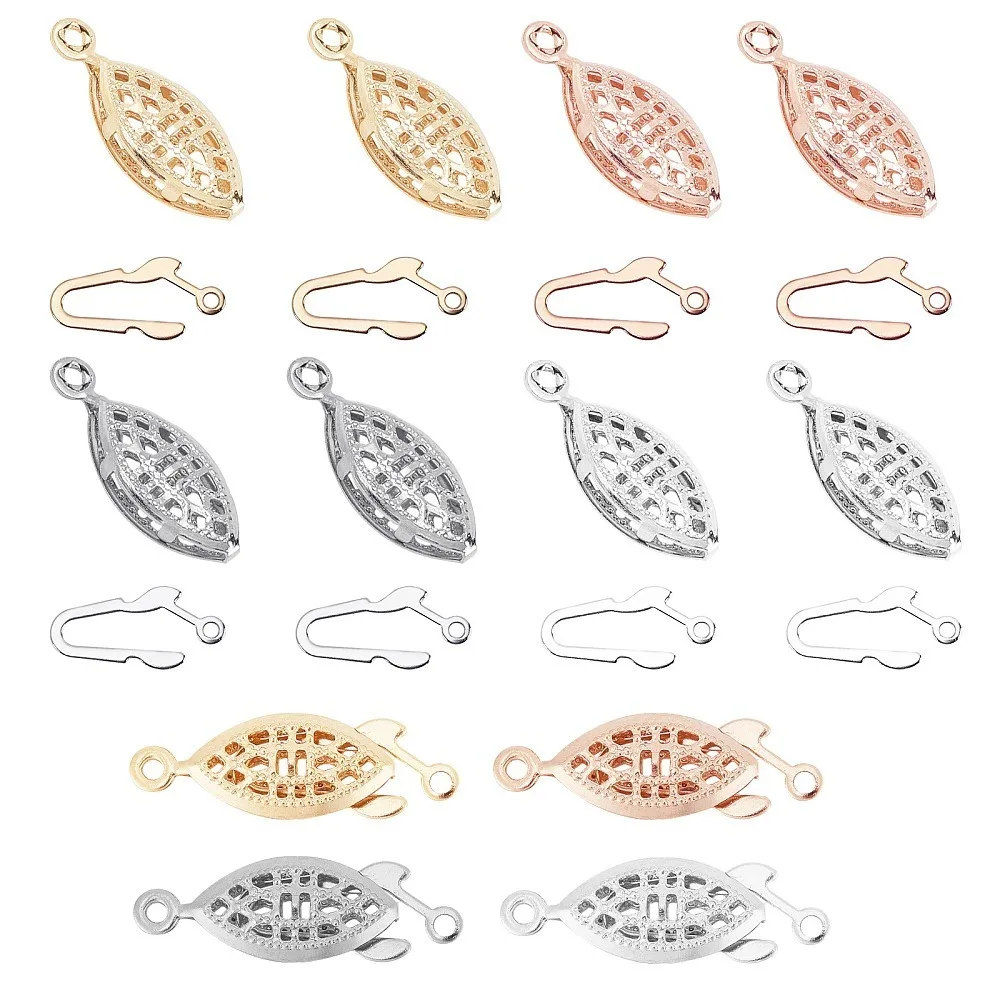 1box 40 sets 4 colors 304 Stainless Steel box Clasps Multi-Strand Clasps Horse Eye Mixed color 21.5x7x4mm Hole: 1mm
1box 40 sets 4 colors 304 Stainless Steel box Clasps Multi-Strand Clasps Horse Eye Mixed color 21.5x7x4mm Hole: 1mm