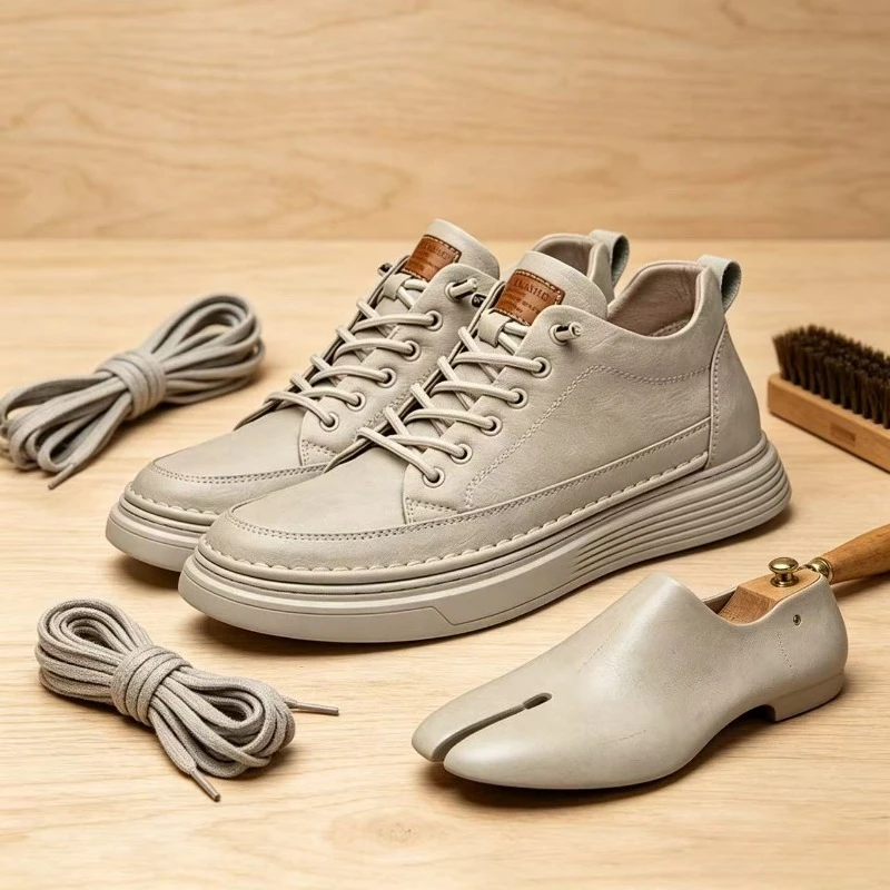 Men Elevator Shoes Genuine Leather Heightening Shoes Footwear Men Height Increase Insole 6CM Men Sneakers Skate Shoes
Men Elevator Shoes Genuine Leather Heightening Shoes Footwear Men Height Increase Insole 6CM Men Sneakers Skate Shoes