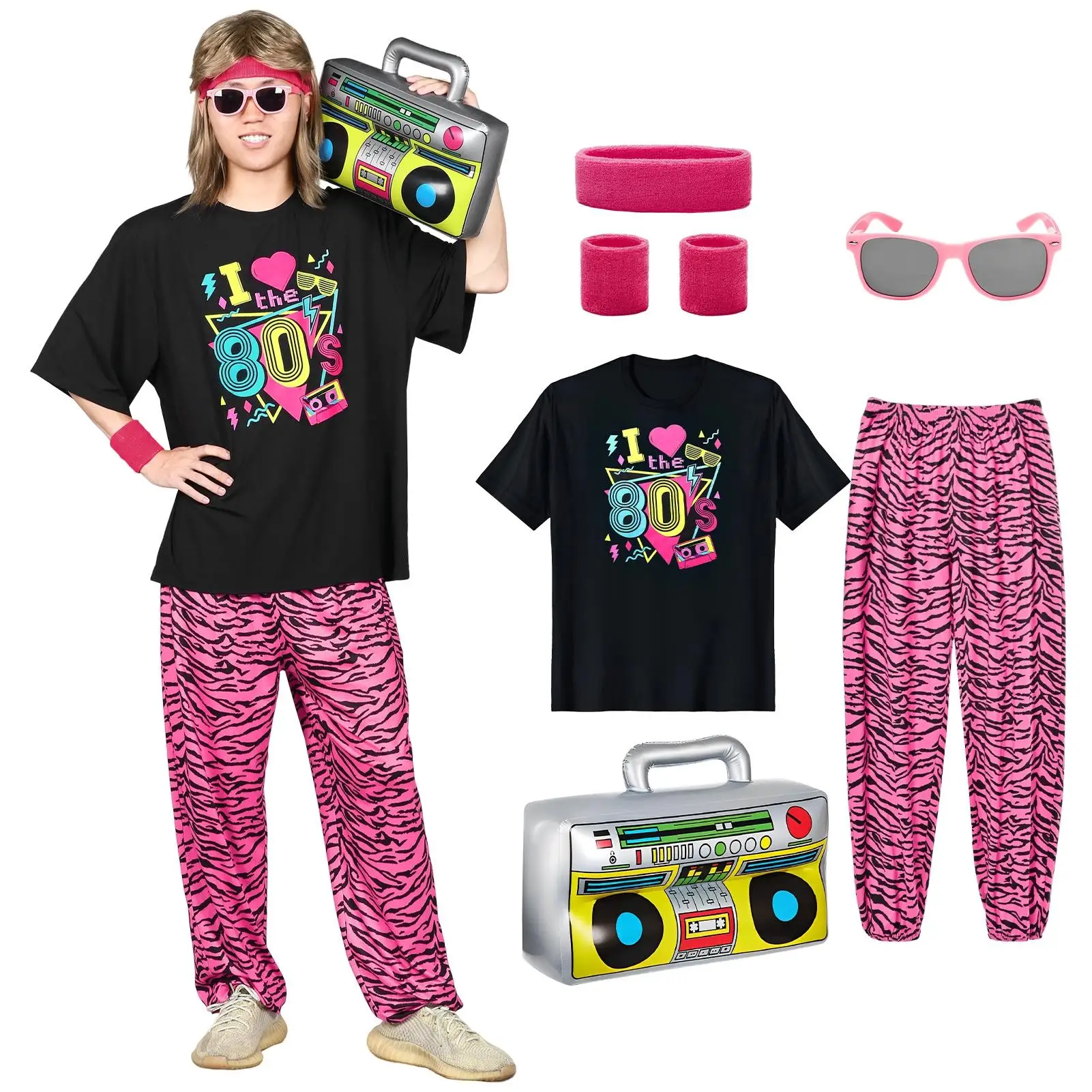 80S Girl Colorful Printing Women T Shirts five Piece Set Fashion Casual Short Sets Comfortable Breathable Shirt Female
80S Girl Colorful Printing Women T Shirts five Piece Set Fashion Casual Short Sets Comfortable Breathable Shirt Female