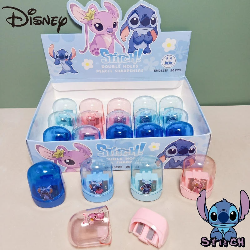 Disney Lilo & Stitch Pencil Sharpener Cute Stationery Office School Supplies Kawaii Anime Accessories Gift for Children
Disney Lilo & Stitch Pencil Sharpener Cute Stationery Office School Supplies Kawaii Anime Accessories Gift for Children