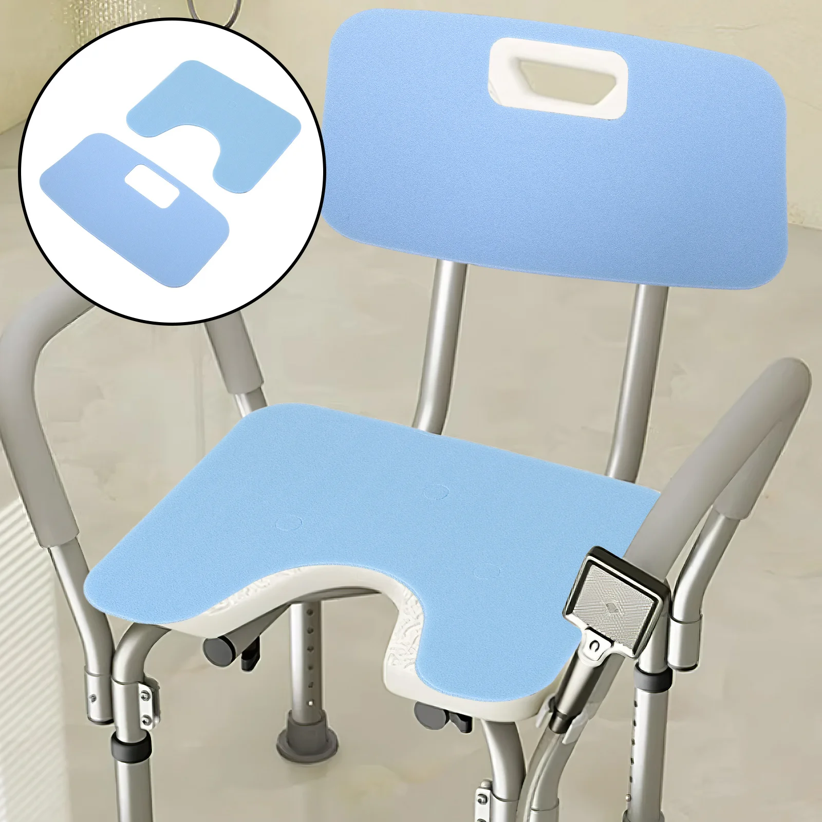 1 комплект, водонепроницаемая нескользящая подушка для сиденья для ванны, мягкая удобная подушка для стула для душа, коврик для спинки, универсальный коврик для душа для пожилых людей с ограниченными возможностями 
1 комплект, водонепроницаемая нескользящая подушка для сиденья для ванны, мягкая удобная подушка для стула для душа, коврик для спинки, универсальный коврик для душа для пожилых людей с ограниченными возможностями
