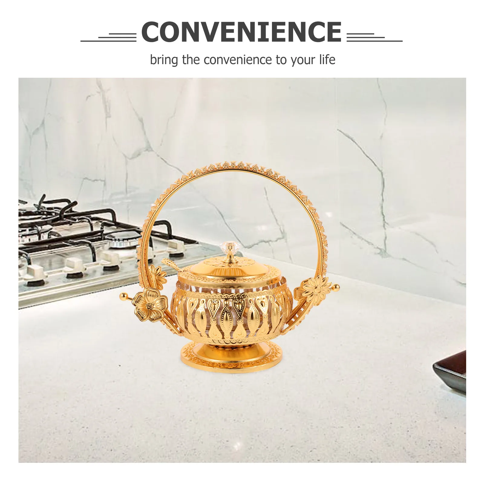 Элегантная металлическая стеклянная кухонная банка для приправ, канистра для специй, контейнер для сахара, соли и перца, ретро домашний декор, многоцелевой
Элегантная металлическая стеклянная кухонная банка для приправ, канистра для специй, контейнер для сахара, соли и перца, ретро домашний декор, многоцелевой