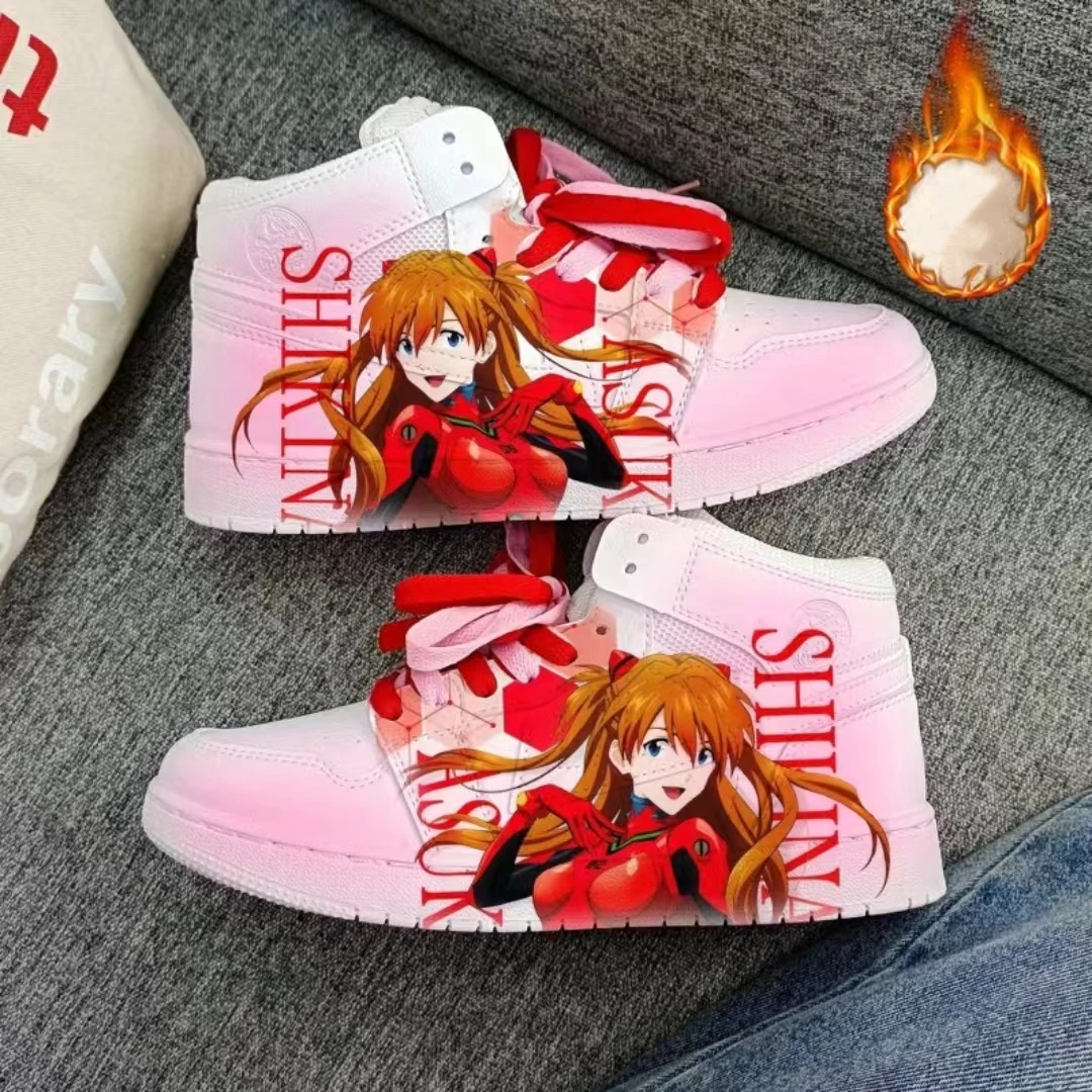NEW Fashion Autumn Winter Sports board shoes For Unisex Girls Anime EVA Asuka Langley Soryu Cosplay Boots For Halloween Gifts
NEW Fashion Autumn Winter Sports board shoes For Unisex Girls Anime EVA Asuka Langley Soryu Cosplay Boots For Halloween Gifts