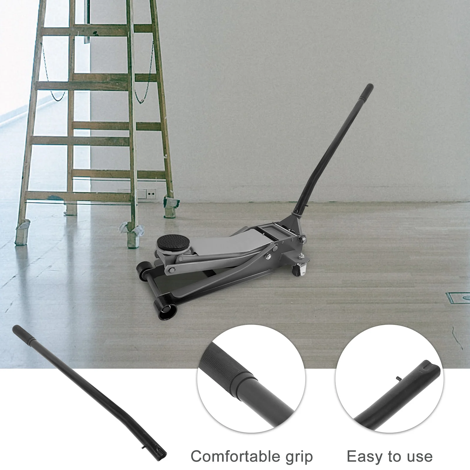 2.5 Ton Horizontal Hydraulic Jack Handle Durable Auto Pole Multi-Functional Effortless Operation Enhanced Stability Car Jack
2.5 Ton Horizontal Hydraulic Jack Handle Durable Auto Pole Multi-Functional Effortless Operation Enhanced Stability Car Jack