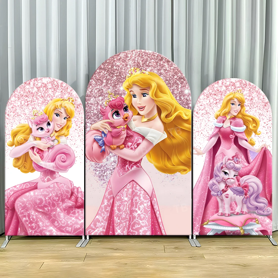 TB Sleeping Beauty Princess Aurora Arch Backdrop Cover for Girl Birthday Party Decor Photo Background Wall Baby Shower Supplie
TB Sleeping Beauty Princess Aurora Arch Backdrop Cover for Girl Birthday Party Decor Photo Background Wall Baby Shower Supplie