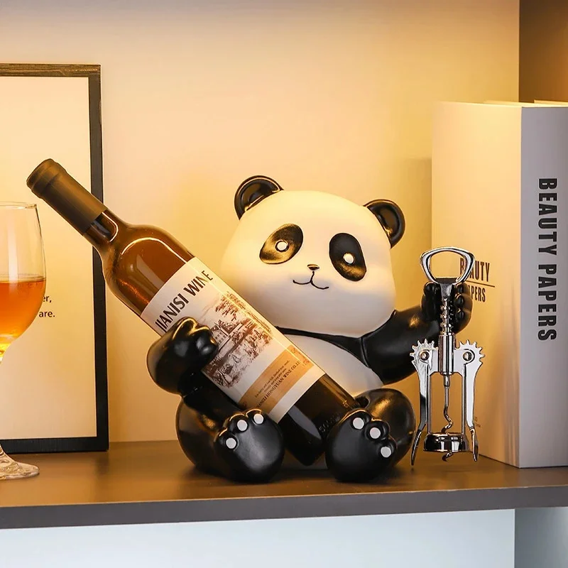 Panda Wine Rack Glass Holder Luxurious Minimalist Sculpture Desk Centerpiece For Living Room Wine Lovers Elegant Gift For Couple
Panda Wine Rack Glass Holder Luxurious Minimalist Sculpture Desk Centerpiece For Living Room Wine Lovers Elegant Gift For Couple