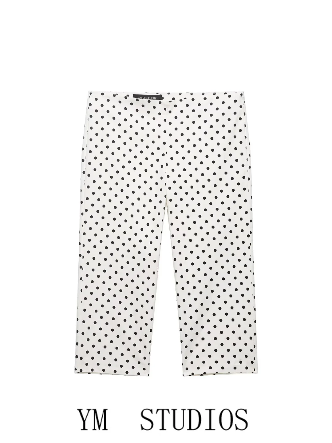 Women's Capri Pants Small Polka Dot Casual mid Waist Base Layer Pants Light Maturity Summer Pants French Style Polyester Fiber
Women's Capri Pants Small Polka Dot Casual mid Waist Base Layer Pants Light Maturity Summer Pants French Style Polyester Fiber