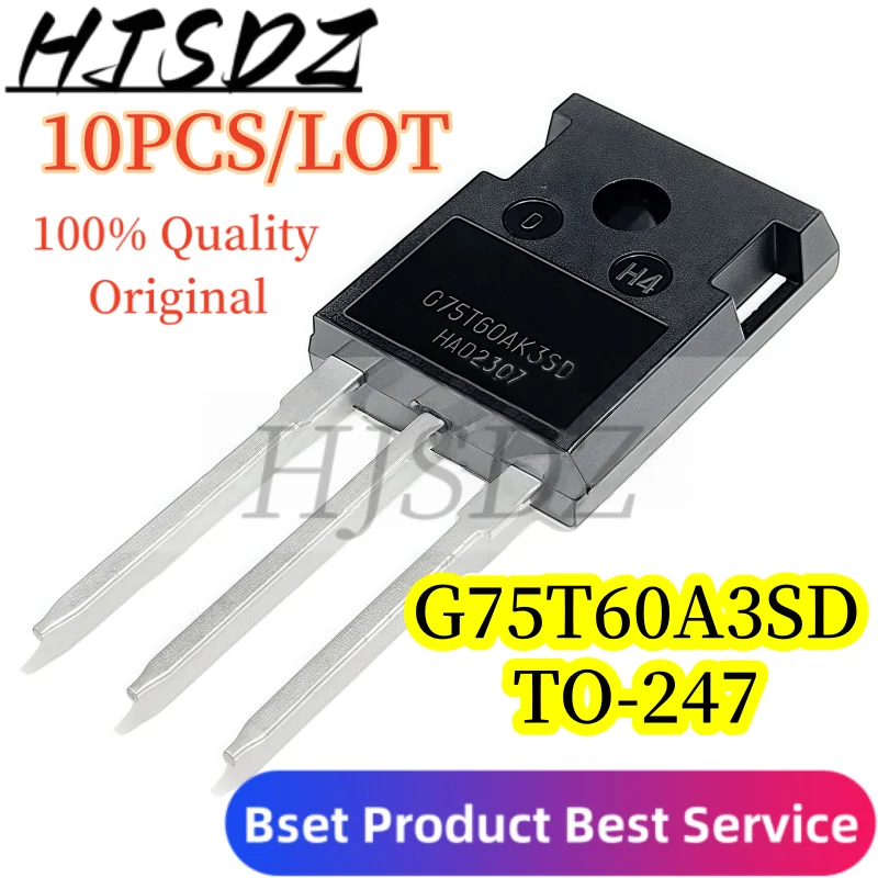 (G)【10PCS/LOT】G75T60AK3SD 75A600V inverter welding machine frequency converter IGBT tube CRG75T603SD
(G)【10PCS/LOT】G75T60AK3SD 75A600V inverter welding machine frequency converter IGBT tube CRG75T603SD
