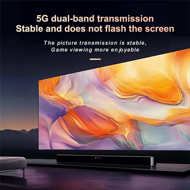 Беспроводной удлинитель 500 м, совместимый с поддержкой нескольких сценариев, обеспечивает низкую задержку для телевизора/DSLR/проектора/ноутбука 
Беспроводной удлинитель 500 м, совместимый с поддержкой нескольких сценариев, обеспечивает низкую задержку для телевизора/DSLR/проектора/ноутбука