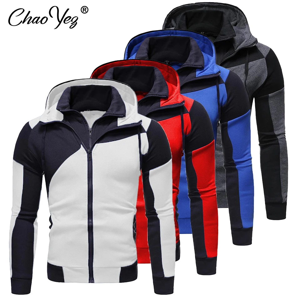 Autumn Men Hoodies Patchwork Zipper Fleece Fashion Casual Solid Color Streetwear Male Sweatshirt Jacket Wholesale Dropshipping
Autumn Men Hoodies Patchwork Zipper Fleece Fashion Casual Solid Color Streetwear Male Sweatshirt Jacket Wholesale Dropshipping