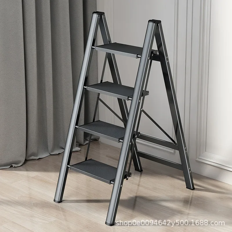 Multifunctional Folding Ladder - Aluminum Alloy High Stool with 300kg Load Capacity, Suitable for Kitchen & Multi-Scene Use
Multifunctional Folding Ladder - Aluminum Alloy High Stool with 300kg Load Capacity, Suitable for Kitchen & Multi-Scene Use