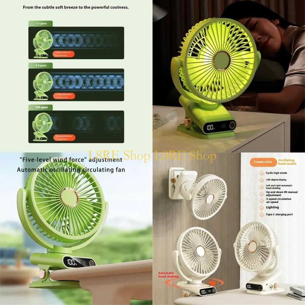 Портативный настольный вентилятор L8RE со съемной крышкой 5 скоростных вентиляторов для внутреннего наружного использования
Портативный настольный вентилятор L8RE со съемной крышкой 5 скоростных вентиляторов для внутреннего наружного использования