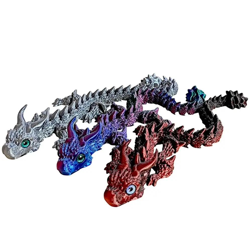 Simulated Eye 3D Printed Dragon All-in-one Molding Chinese Dragon 3D Printed Diceratops Dragon Poseable Joints Laser
Simulated Eye 3D Printed Dragon All-in-one Molding Chinese Dragon 3D Printed Diceratops Dragon Poseable Joints Laser