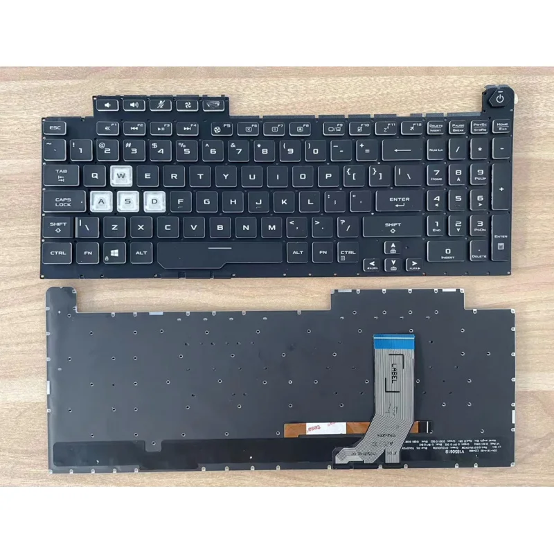 Новая клавиатура с подсветкой (US) для ASUS ROG G731 G731GT G731GV G731GU G731GW
Новая клавиатура с подсветкой (US) для ASUS ROG G731 G731GT G731GV G731GU G731GW