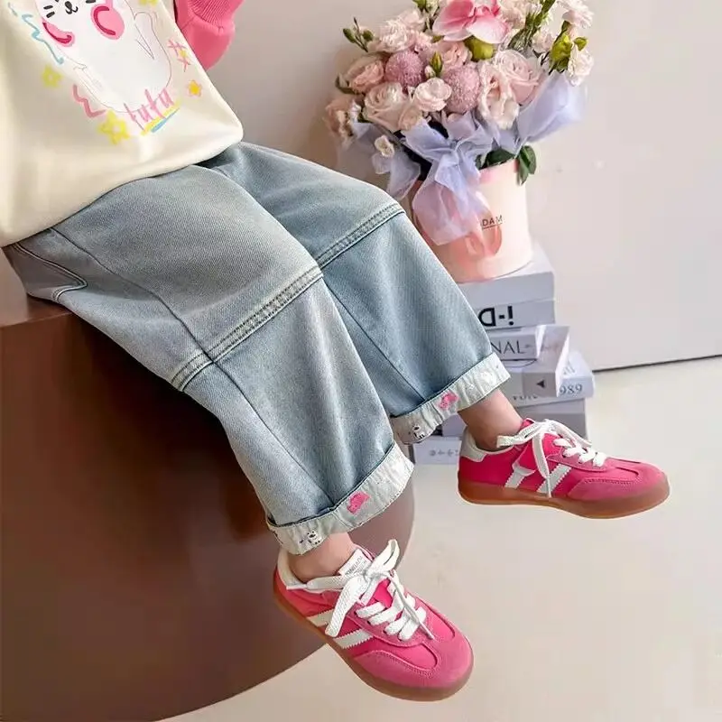 Kids Girl Jeans Pants Excellent Quality Cotton New Casual Children Trousers Baby Toddler Comfortable Clothes
Kids Girl Jeans Pants Excellent Quality Cotton New Casual Children Trousers Baby Toddler Comfortable Clothes