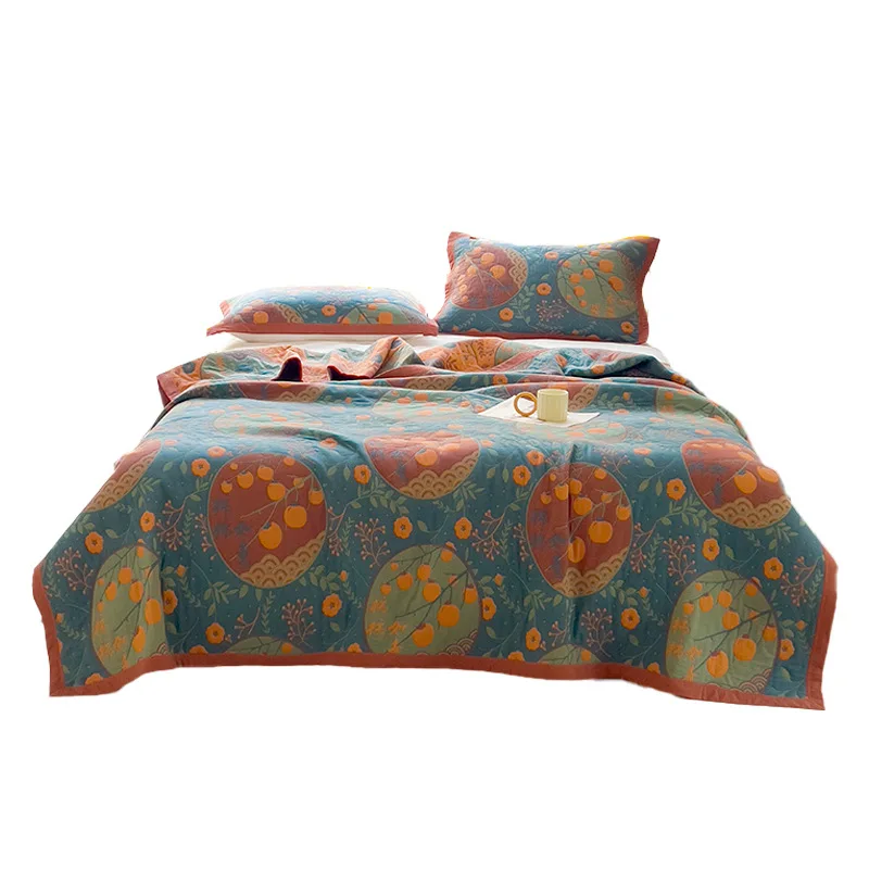 Towel quilt bed cover universal in all seasons, blanket, skin-friendly nap blanket
Towel quilt bed cover universal in all seasons, blanket, skin-friendly nap blanket
