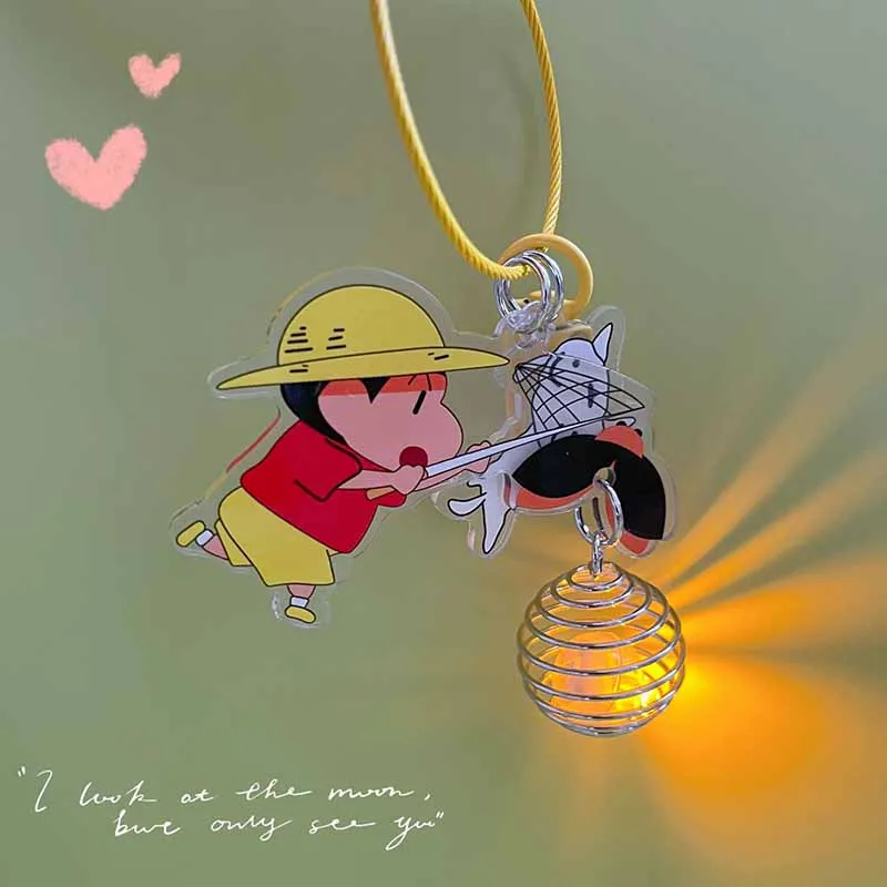 new Crayon Shin Chan Keychain acrylic high Appearance iins pendant student gifts Luminous backpack pendant Accessories Toy Gifts
new Crayon Shin Chan Keychain acrylic high Appearance iins pendant student gifts Luminous backpack pendant Accessories Toy Gifts