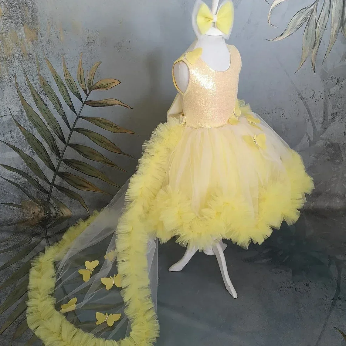 Customized Lovely Butterfly Flower Girl Dress for Kids Princess Gown for Birthday Party Wedding Pageant Special Occasion Dresses
Customized Lovely Butterfly Flower Girl Dress for Kids Princess Gown for Birthday Party Wedding Pageant Special Occasion Dresses