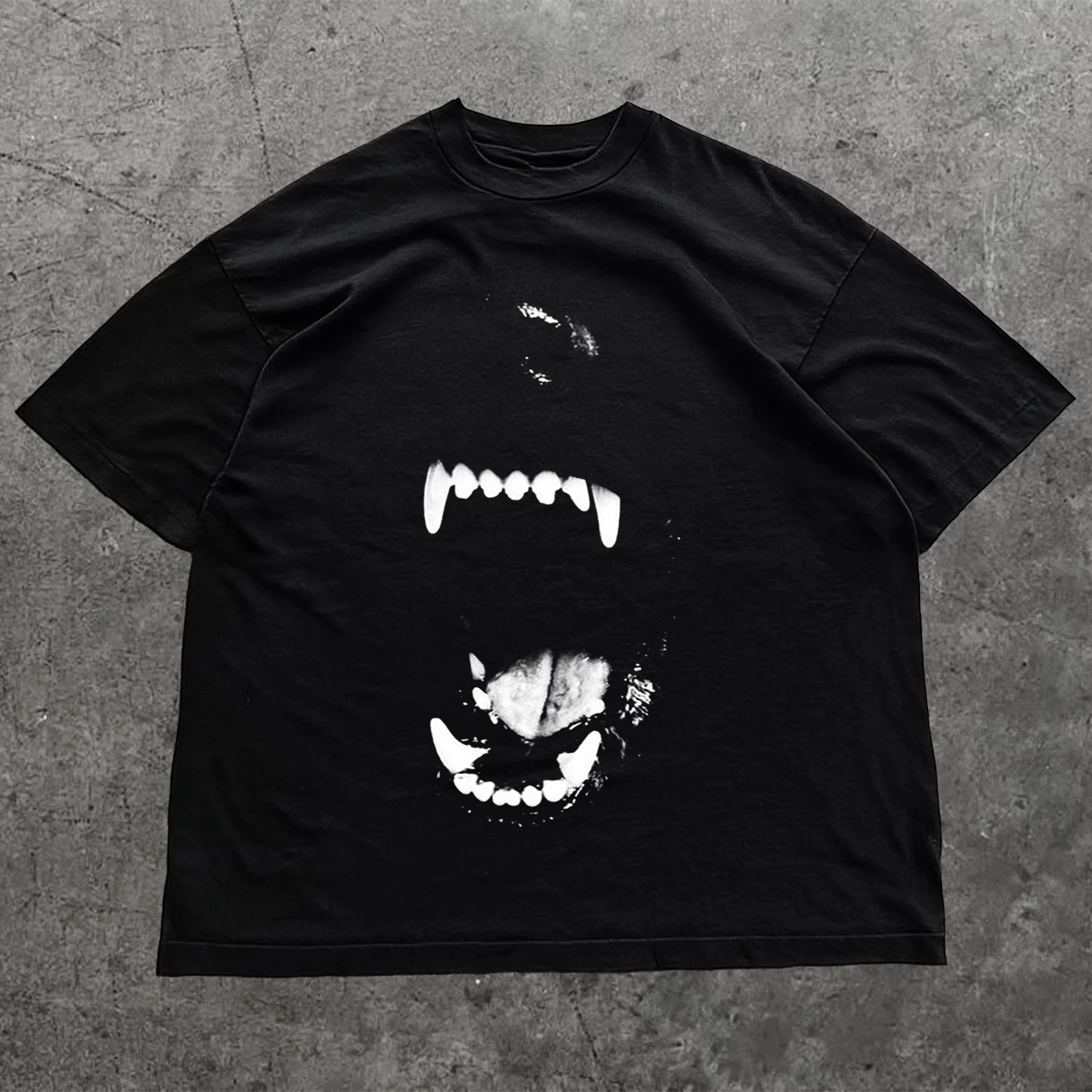 2026 Fangs T Shirt, Big Teeth T Shirt, Vicious Dog Bite Streetwear Y2K Shirt Summer Men's and Women's Breathable T-shirt Top
2026 Fangs T Shirt, Big Teeth T Shirt, Vicious Dog Bite Streetwear Y2K Shirt Summer Men's and Women's Breathable T-shirt Top