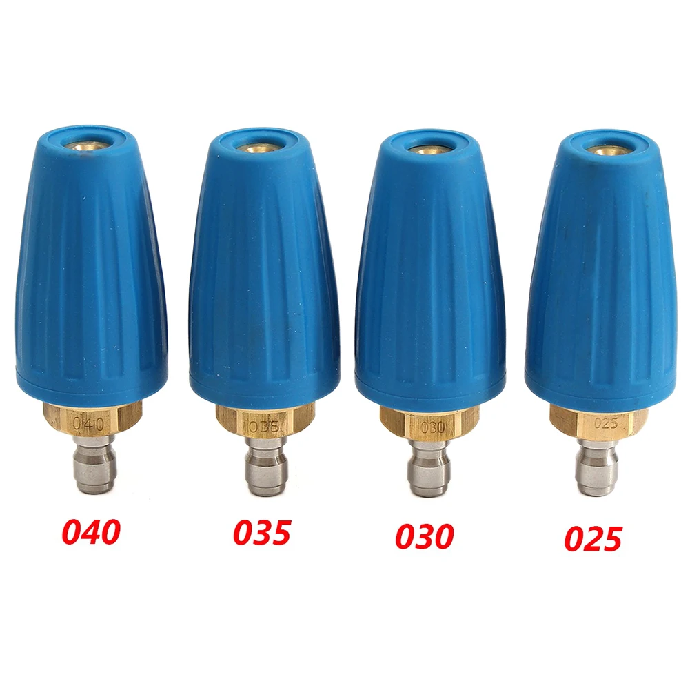 High- Washer Nozzle High Rotating Turbo Nozzle 1/4 Washer 2.5-4 GPM 5000PSI Spray Tip Cleaning Tool
High- Washer Nozzle High Rotating Turbo Nozzle 1/4 Washer 2.5-4 GPM 5000PSI Spray Tip Cleaning Tool