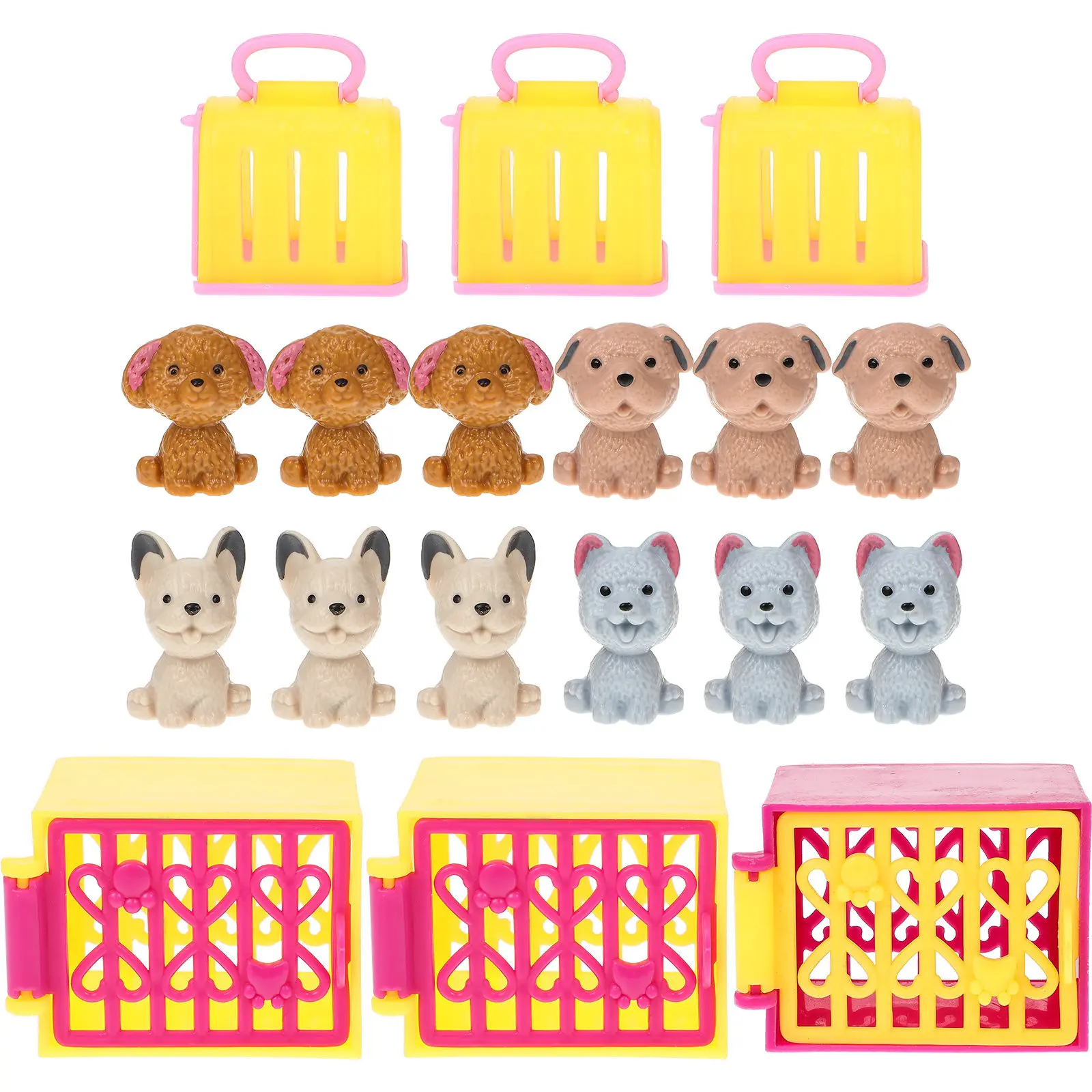 3Sets Miniature Dog House Tiny Dog Models Dolly House Landscape Decors for Micro Decoration Mini Animals Decor
3Sets Miniature Dog House Tiny Dog Models Dolly House Landscape Decors for Micro Decoration Mini Animals Decor