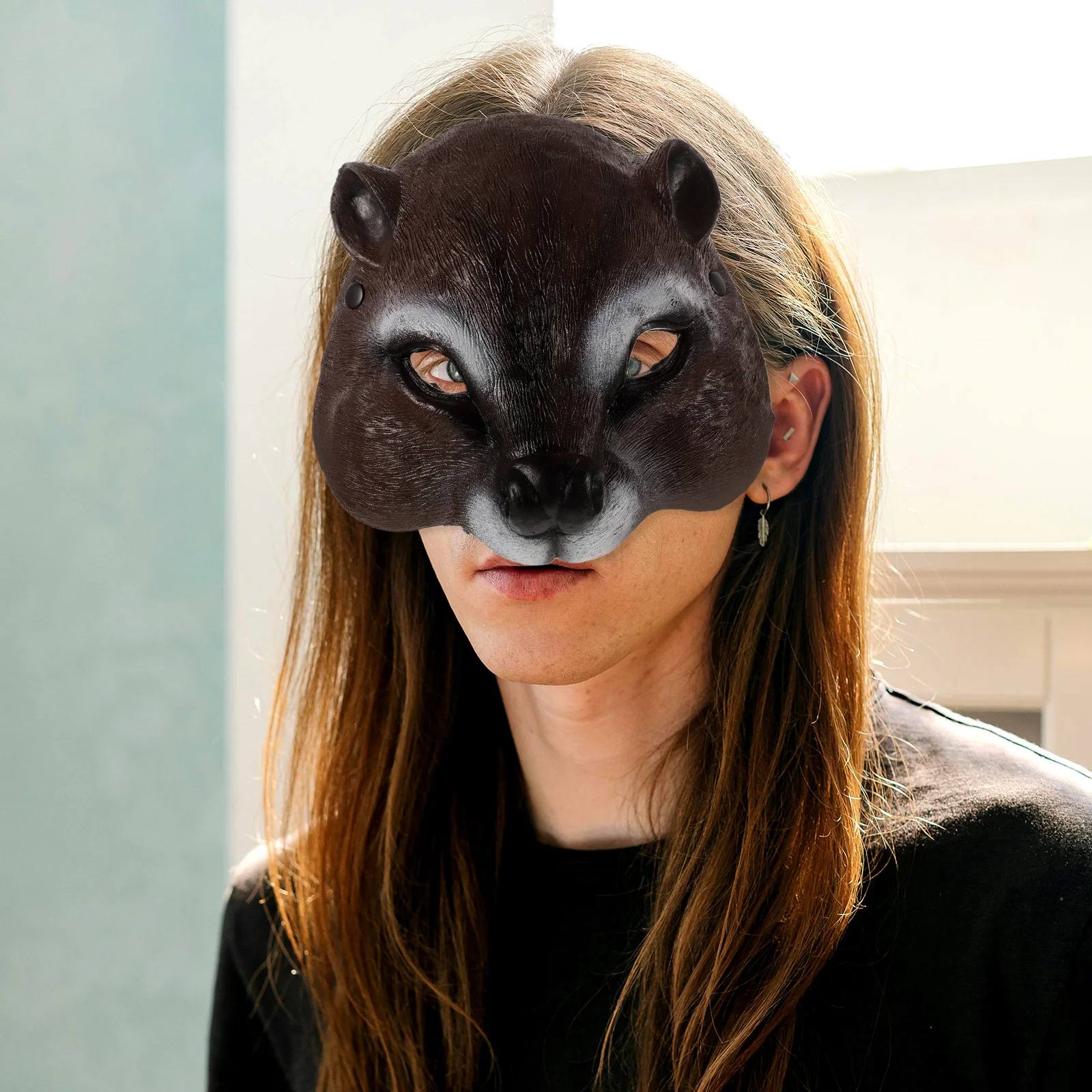 Squirrel Animal Mask Realistic Lightweight PU Foam for Halloween Cosplay Party Costume Accessories Squirrel Costume
Squirrel Animal Mask Realistic Lightweight PU Foam for Halloween Cosplay Party Costume Accessories Squirrel Costume