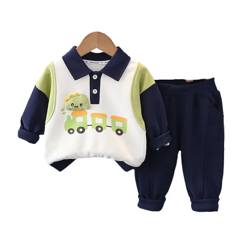 Toddler Boys Outfits 2024 Fall Baby Boy Clothes 1 To 5 Years Cartoon Pullover Long Sleeve Hoodies Tops and Pants Kids Tracksuits
Toddler Boys Outfits 2024 Fall Baby Boy Clothes 1 To 5 Years Cartoon Pullover Long Sleeve Hoodies Tops and Pants Kids Tracksuits