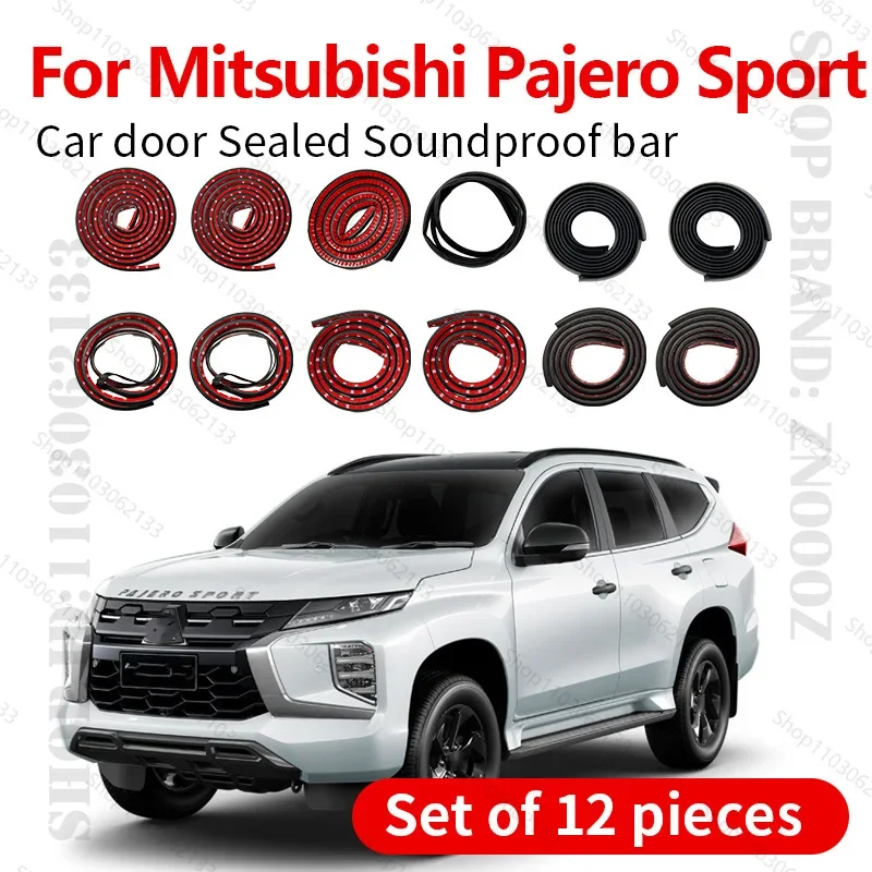 Для 2008-2025 Mitsubishi Pajero Sport автомобильная дверная полоса резиновая двухслойная уплотнительная защита звукоизоляционная пылезащитная уплотнительная лента 12 шт.
Для 2008-2025 Mitsubishi Pajero Sport автомобильная дверная полоса резиновая двухслойная уплотнительная защита звукоизоляционная пылезащитная уплотнительная лента 12 шт.