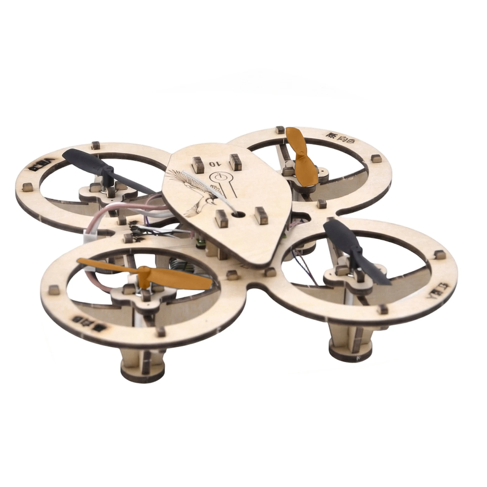 Wooden DIY Quadcopter Drone for Kids - Altitude Hold Remote Control Plane, Parent-Child Educational Toy Gifts
Wooden DIY Quadcopter Drone for Kids - Altitude Hold Remote Control Plane, Parent-Child Educational Toy Gifts