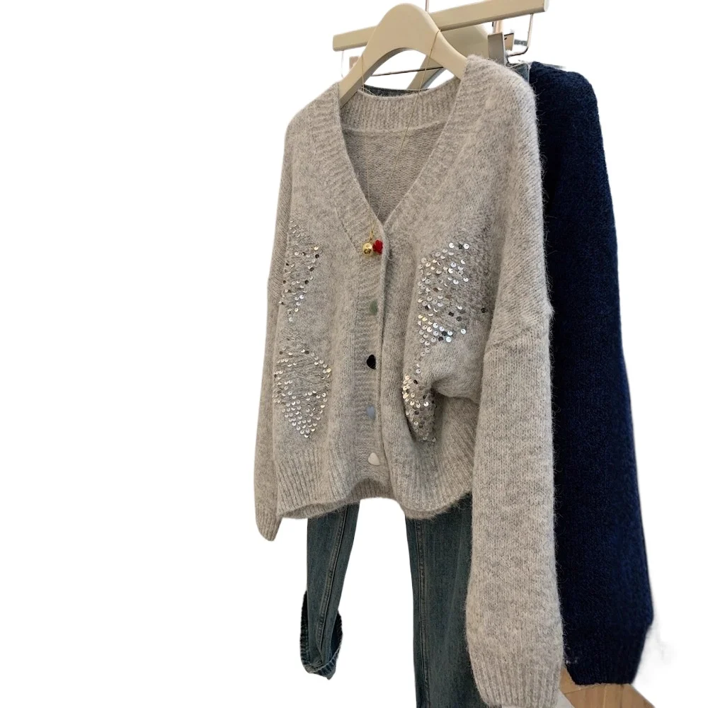2026 Temperament Elegant Simple Casual Autumn New Sweater Jacket Women's Small Loose Lazy Style Senior Sense of Relaxation
2026 Temperament Elegant Simple Casual Autumn New Sweater Jacket Women's Small Loose Lazy Style Senior Sense of Relaxation