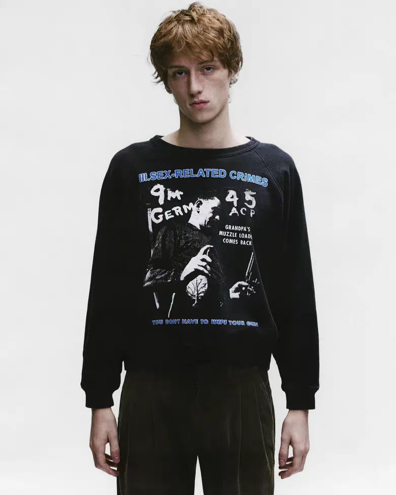 Waed round Ne oulder Sve Sweatirt ERD25fw Depred Rich Second Generation "X Crime" Trendy Cotton Long Sve ex
Waed round Ne oulder Sve Sweatirt ERD25fw Depred Rich Second Generation "X Crime" Trendy Cotton Long Sve ex