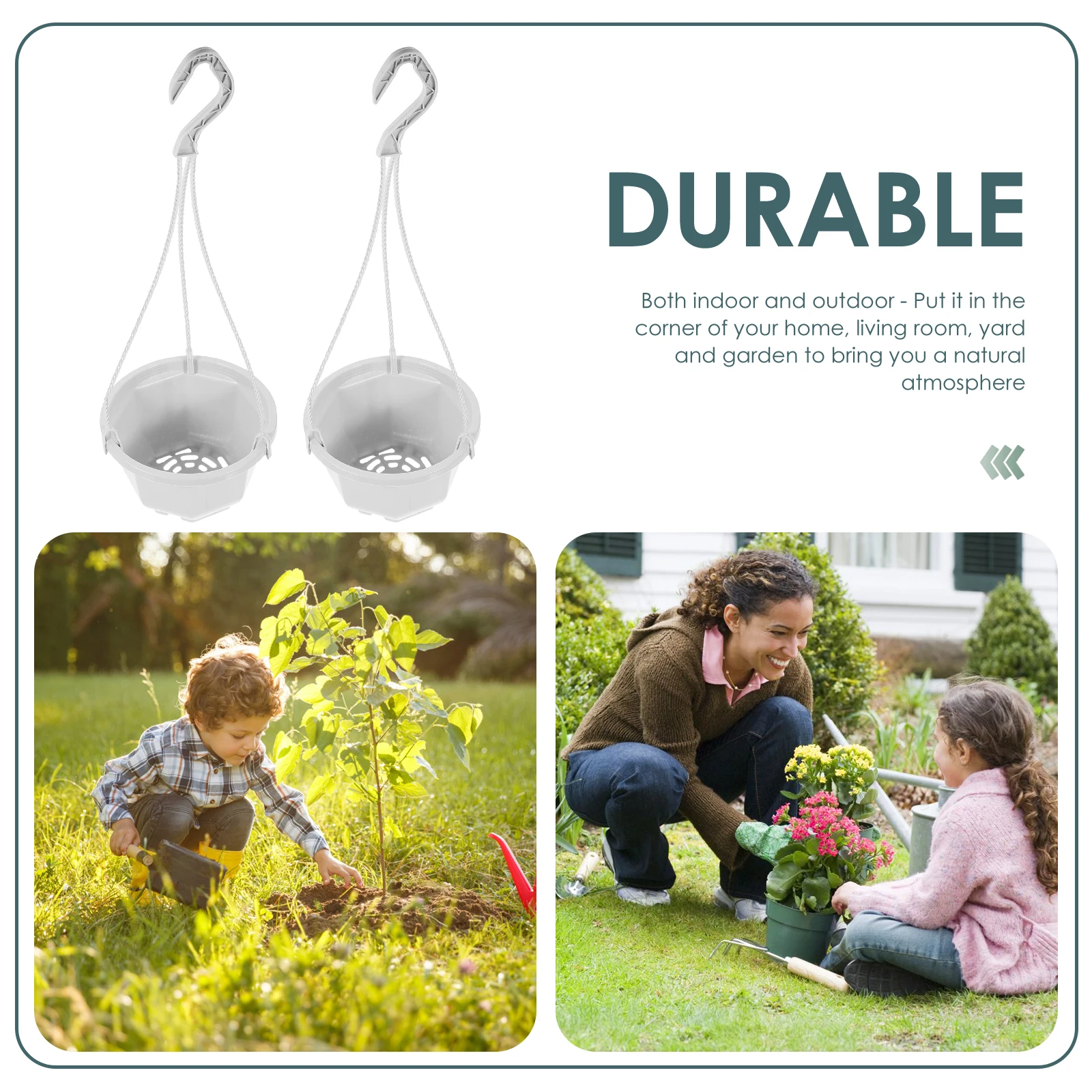 8pcs Octagonal Plastic Flower Pots Hanging Planters Balcony Garden Containers PP Baskets White E160 Durable Thick Material
8pcs Octagonal Plastic Flower Pots Hanging Planters Balcony Garden Containers PP Baskets White E160 Durable Thick Material