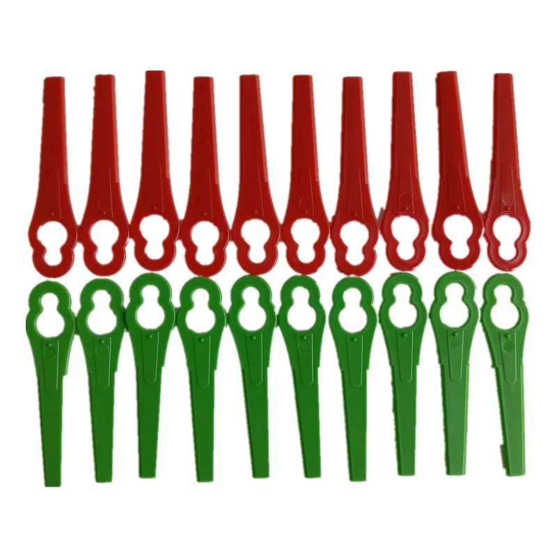 100pcs Plastic Lawn Mower Brush Cutter Blades Replacement Garden Trimmer Replacement Parts Garden Power Tool Accessories
100pcs Plastic Lawn Mower Brush Cutter Blades Replacement Garden Trimmer Replacement Parts Garden Power Tool Accessories