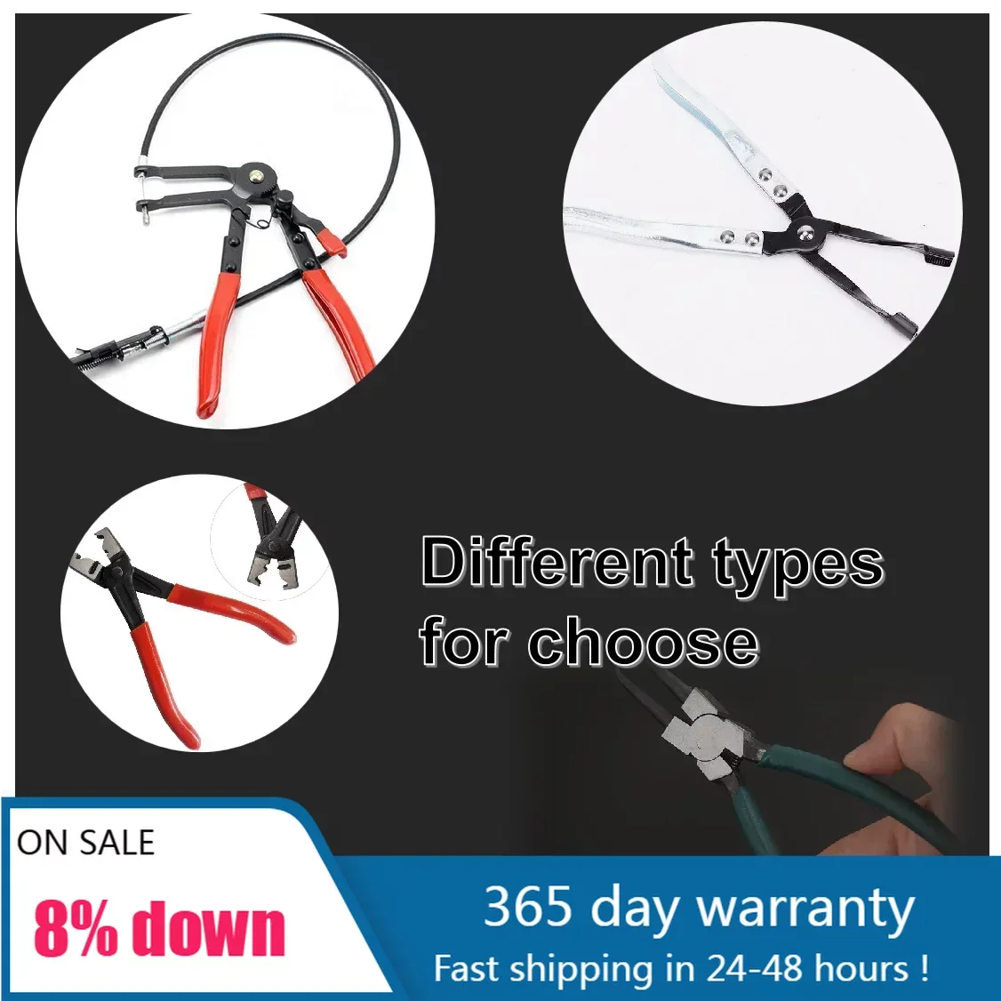 Multi Pliers Tool Multifunctional Automobile Universal Hose Clamp Alicates De Coche
Multi Pliers Tool Multifunctional Automobile Universal Hose Clamp Alicates De Coche