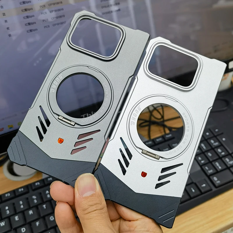 Shockproof Metal Case For Google Pixel 10 Pro Fold Magnetic 360 Degrees Rotating Ring Holder Aluminum Alloy
Shockproof Metal Case For Google Pixel 10 Pro Fold Magnetic 360 Degrees Rotating Ring Holder Aluminum Alloy